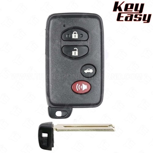 Compatible 2007-2011 Toyota Camry Smart Remote Key – HYQ14AAB 3370, 89904-06130, Black